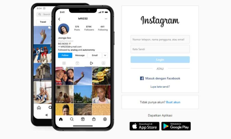 Instagram Web dan Cara Menggunakannya