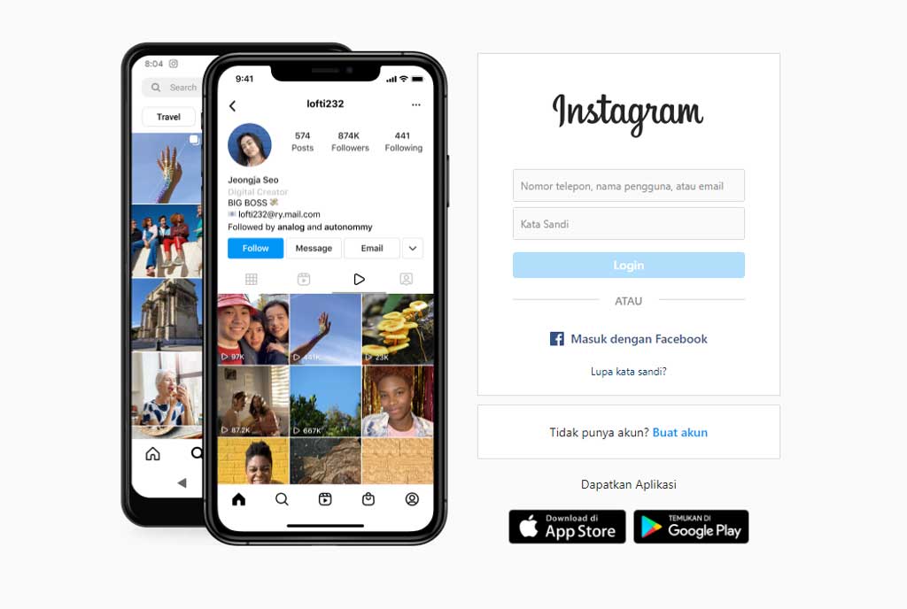 Instagram Web dan Cara Menggunakannya
