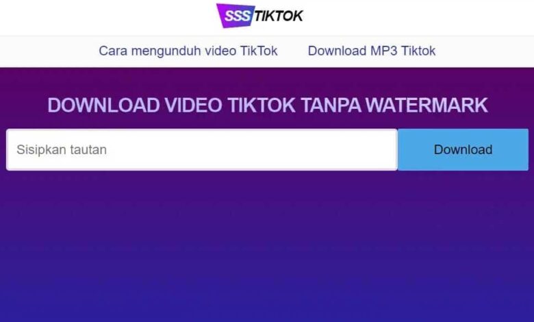 SSSTikTok Download Video TikTok Tanpa Watermark Gratis