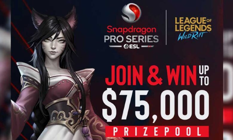 Turnamen Wild Rift ESL Snapdragon Pro Series 2022 Akan Digelar Juli