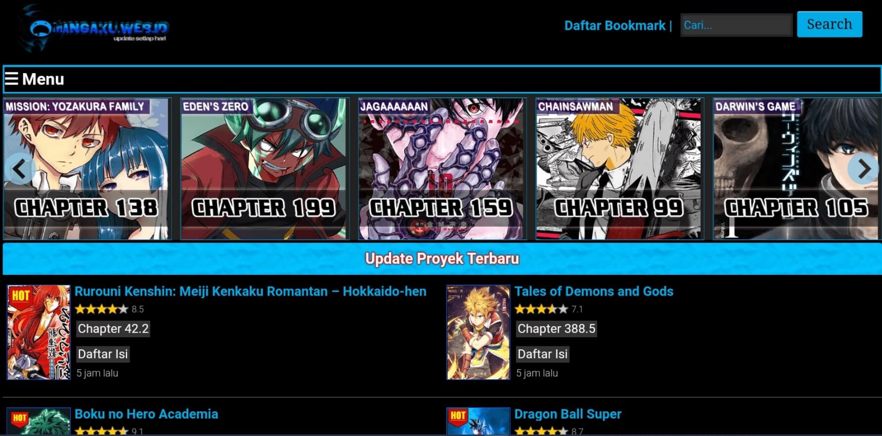 Download Mangaku Pro Apk Bahasa Indonesia Gratis dan Lengkap