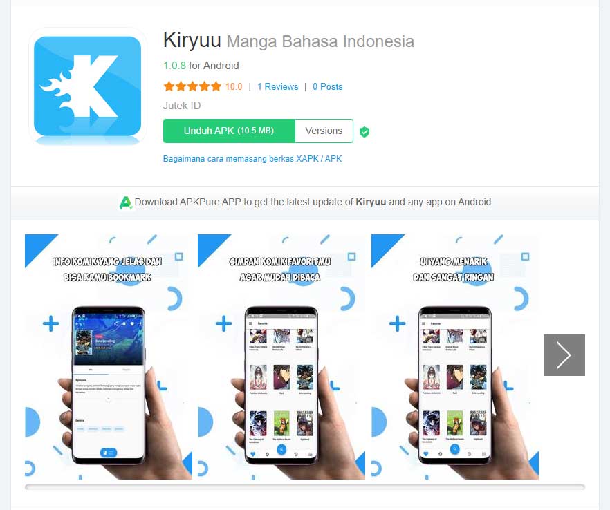 Kiryuu Pro APK: Download Aplikasi Baca Komik Terlengkap 2022