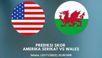 Prediksi Skor Amerika Serikat vs Wales 22 November 2022