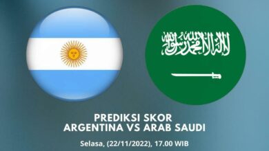Prediksi Skor Argentina vs Arab Saudi 22 November 2022