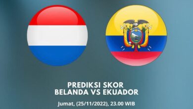 Prediksi Skor Belanda vs Ekuador 25 November 2022