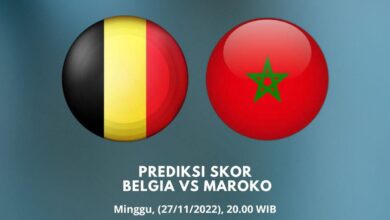 Prediksi Skor Belgia vs Maroko 27 November 2022