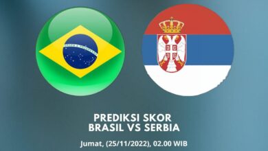 Prediksi Skor Brasil vs Serbia 25 November 2022