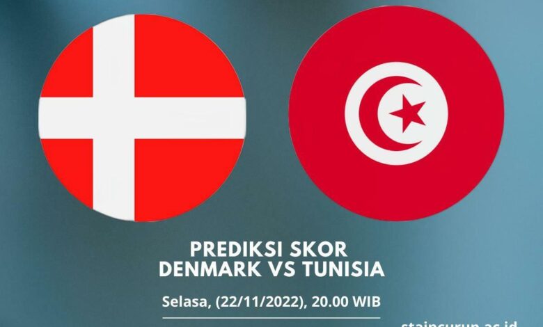 Prediksi Skor Denmark vs Tunisia 22 November 2022