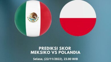 Prediksi Skor Meksiko vs Polandia 22 November 2022