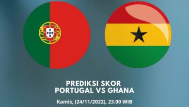 Prediksi Skor Portugal vs Ghana 24 November 2022