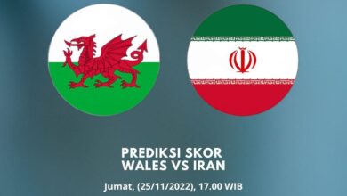 Prediksi Skor Wales vs Iran 25 November 2022