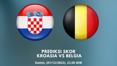Prediksi Skor Kroasia vs Belgia 1 Desember 2022