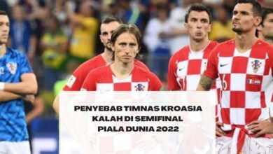 Penyebab Timnas Kroasia Kalah di Semifinal Piala Dunia 2022