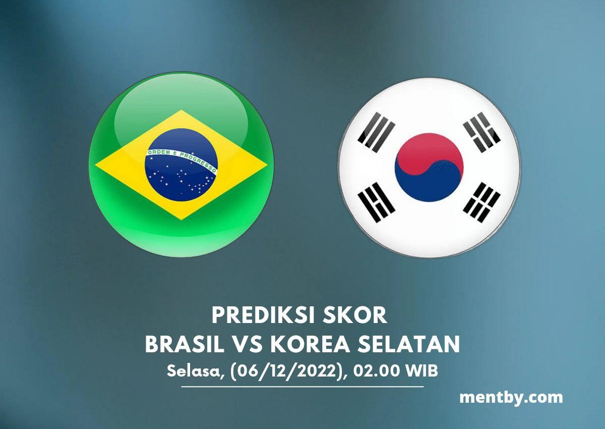 Prediksi Skor Brasil vs Korea Selatan 06 Desember 2022