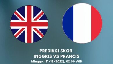 Prediksi Skor Inggris vs Prancis 11 Desember 2022