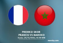 Prediksi Skor Prancis vs Maroko 15 Desember 2022