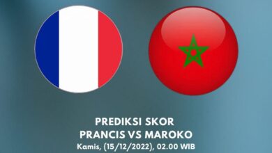 Prediksi Skor Prancis vs Maroko 15 Desember 2022