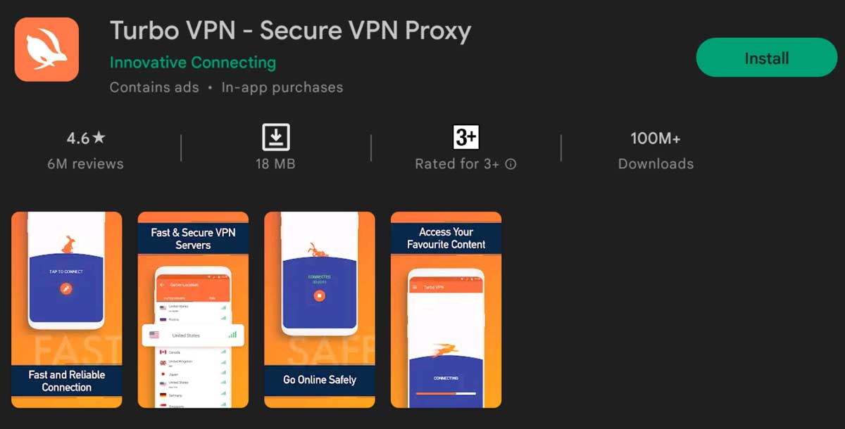 Turbo VPN: Cara Mengaktifkan, Putus Sambungan, Ganti Server